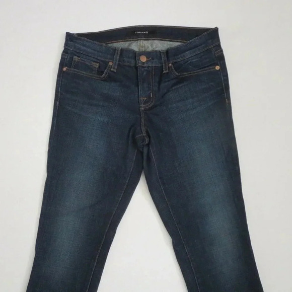 J Brand Size 26 Skinny Leg Jeans League Dark Wash - Picture 3 of 9